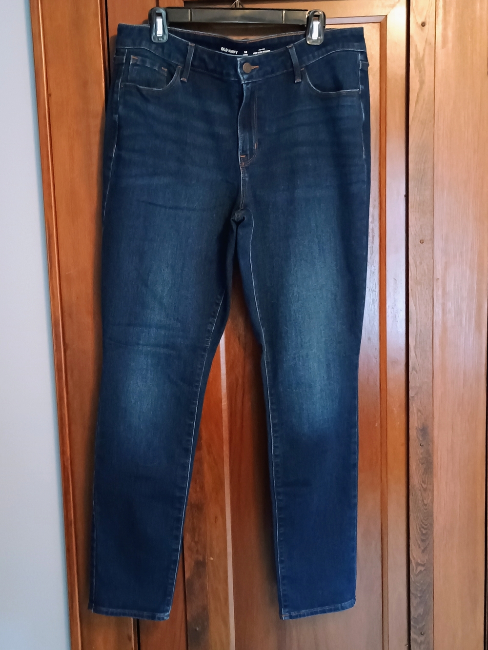 Old Navy Women’s Dark Blue Skinny Jeans, 14 Long